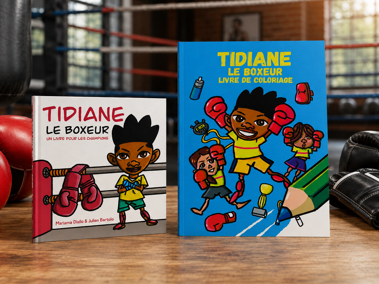 Offre de lancement 15 premiers Tidiane le boxeur